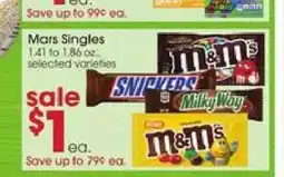 Giant Eagle Mars Singles offer