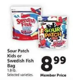 Safeway Sour Patch Kids or Swedish Fish Bag offer