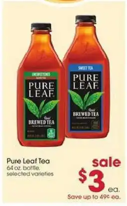 Giant Eagle Pure Leaf Tea offer