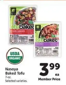 Safeway Nasoya Baked Tofu offer