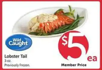 Safeway Lobster Tail offer