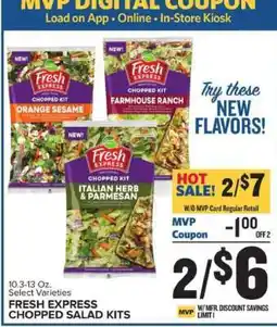 Food Lion Fresh Express Chopped Salad Kits offer