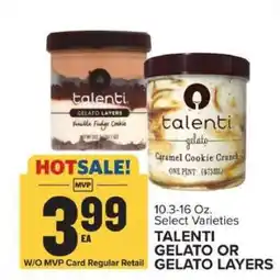 Food Lion Talenti Gelato or Gelato Layers offer