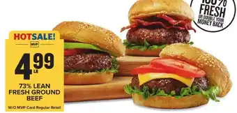 Food Lion 73% Lean Fresh Ground Beef offer