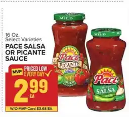 Food Lion Pace Salsa or Picante Sauce offer