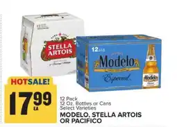 Food Lion Modelo, Stella Artois or Pacifico offer