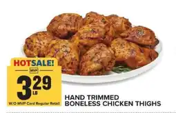 Food Lion Hand Trimmed Boneless Chicken Thighs offer