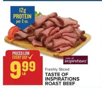 Food Lion TASTE OF INSPIRATIONS ROAST BEEF offer