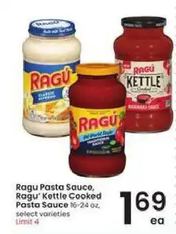 Albertsons Ragu Pasta Sauce, Ragu Kettle Cooked Pasta Sauce offer