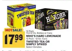 Food Lion MIKE’S HARD LEMONADE / TWISTED TEA OR SIMPLY SPIKED offer