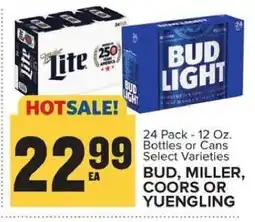 Food Lion Bud, Miller, Coors or Yuengling offer