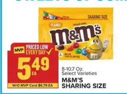 Food Lion M&M's Sharing Size offer