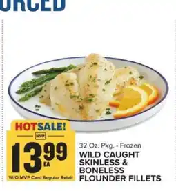 Food Lion Wild Caught Skinless & Boneless Flounder Fillets offer