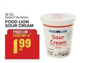 Food Lion Food Lion Sour Cream offer