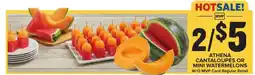 Food Lion ATHENA CANTALOUPES OR MINI WATERMELONS offer