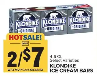 Food Lion Klondike Ice Cream Bars offer
