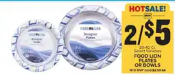 Food Lion Food Lion Plates or Bowls offer