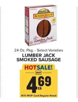 Food Lion Lumber Jack Smoked Sausage offer