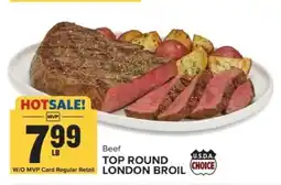 Food Lion Beef Top Round London Broil offer