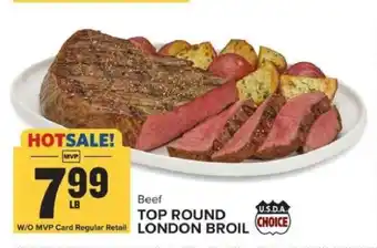 Food Lion Beef Top Round London Broil offer