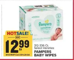 Food Lion Pampers Baby Wipes offer