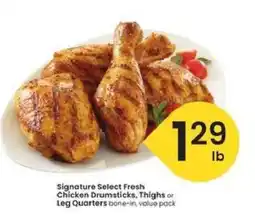 Albertsons Signature Select Fresh Chicken offer