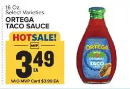 Food Lion Ortega Taco Sauce offer