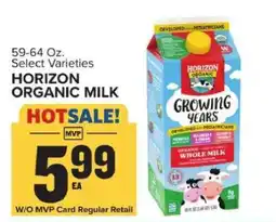 Food Lion Horizon Organic Milk offer