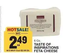 Food Lion TASTE OF INSPIRATIONS FETA CHEESE offer
