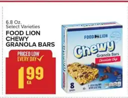 Food Lion FOOD LION CHEWY GRANOLA BARS offer