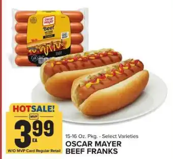 Food Lion Oscar Mayer Beef Franks offer