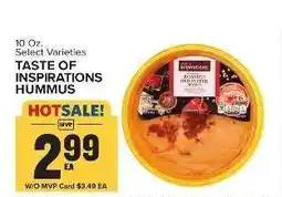 Food Lion Taste of Inspirations Hummus offer