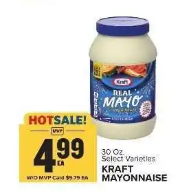 Food Lion Kraft Mayonnaise offer