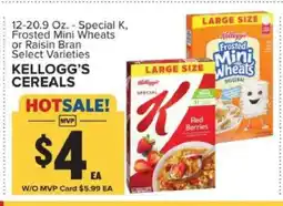 Food Lion Kellogg’s Cereals offer