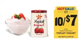 Food Lion Yoplait Yogurt offer