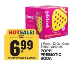 Food Lion Poppi Prebiotic Soda offer