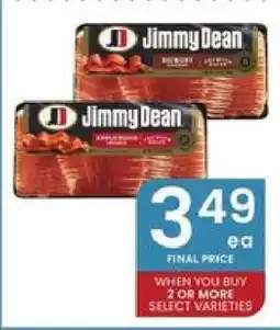 Albertsons Jimmy Dean Bacon offer