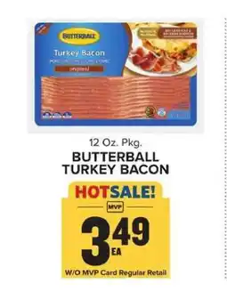 Food Lion Butterball Turkey Bacon offer