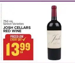 Food Lion Josh Cellars red wine offer