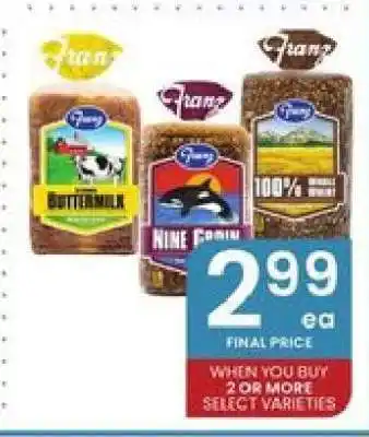 Albertsons Franz Bread offer