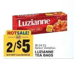 Food Lion Luzianne Tea Bags offer