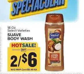 Food Lion Suave Body Wash offer