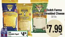 Big Saver Foods Dutch Farms Shredded Cheese offer