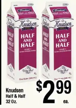 Big Saver Foods Knudsen Half & Half offer