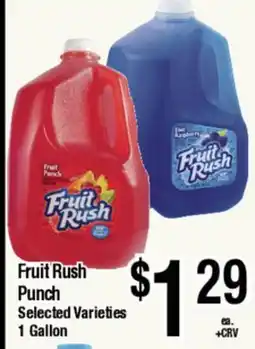 Big Saver Foods Fruit Rush Punch offer