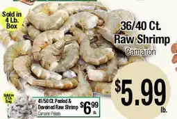 Big Saver Foods 36/40 Ct. Raw Shrimp offer