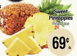 Big Saver Foods Sweet Pineapples offer