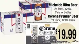 Big Saver Foods Michelob Ultra Beer Corona Premier Beer offer