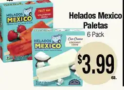 Big Saver Foods Helados Mexico Paletas offer