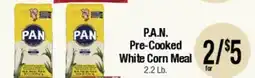Big Saver Foods P.A.N. Pre-Cooked White Corn Meal offer